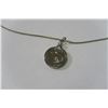 Image 2 : 1967 Nickel Pendant with 18" Silver Chain