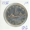 Image 1 : 1956 - $1 Silver Coin CAD