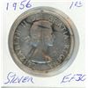 Image 2 : 1956 - $1 Silver Coin CAD