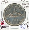 Image 1 : 1960 - $1 Silver Coin CAD
