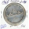 Image 1 : 1965 - $1 Silver Coin CAD