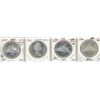 Image 1 : 4 - 1966 - $1 Silver Coin CAD
