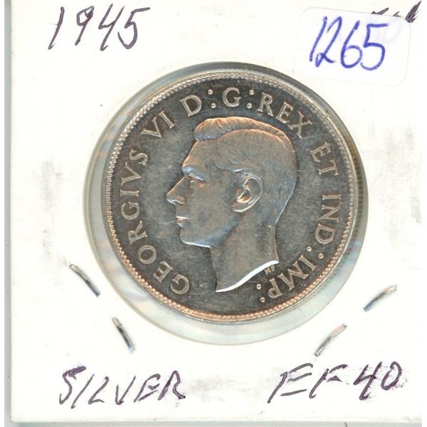 1945 - 50 Cent Silver