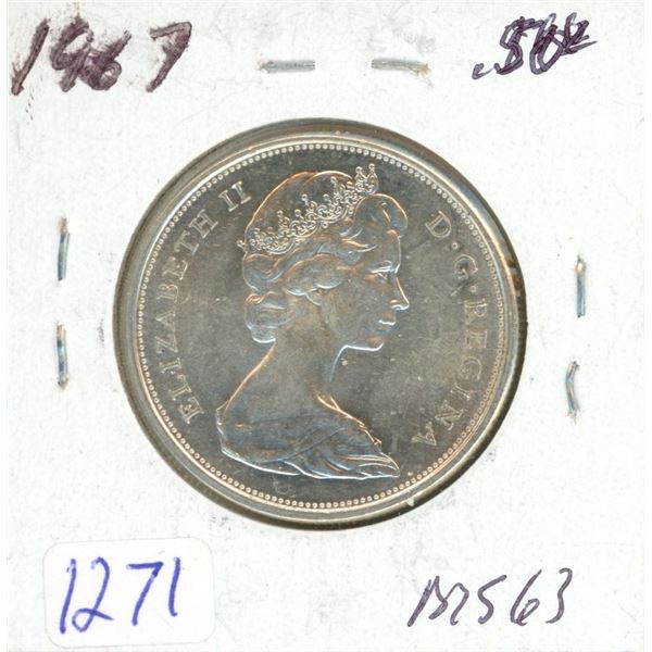 1967 - 50 Cent Silver