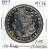 Image 2 : Morgan Silver Dollar - 1897 MS66