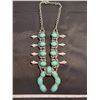 Vintage squash blossom necklace