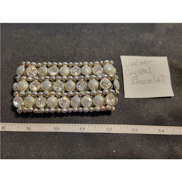 Crystal stretch bracelet