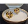 Image 2 : Antique rare Deny original London lion enamel cufflinks original box