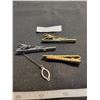 Image 1 : 3 vintage tie clips
