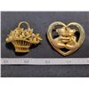 Image 1 : 2 brooches
