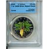 Image 1 : 2005 5 dollars fine silver cccs ms-66 "bigleaf maple"