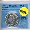 Image 1 : 1963 50 cents cccs pl-64