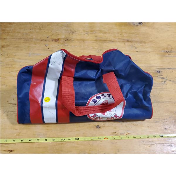 VINTAGE BOSTON RED SOX DUFFLE BAG (SOME SMALL TEARS)