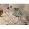 Image 13 : Large lot of glassware, crystal serving dishes etc