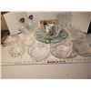 Image 1 : Large lot of glassware, crystal serving dishes etc