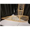 Image 2 : Ceremonial/Northwest coast elder snowshoes -vintage, 50 X 11 inch