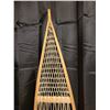 Image 4 : Ceremonial/Northwest coast elder snowshoes -vintage, 50 X 11 inch