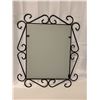 Image 2 : 27 X 23" Iron framed mirror