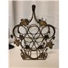 Image 1 : Iron wine bottle holder