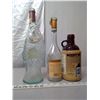 Image 2 : (3)Unique Shaped Liquor Bottle Lot