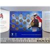 Image 2 : 2010 Vancouver Olympic coin card w/ coins (missing 1 loonie & 1 quarter)