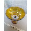 Image 2 : 8.5inch H + 8.5inch W Carnival Glass Fruit Bowl