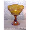 Image 3 : 8.5inch H + 8.5inch W Carnival Glass Fruit Bowl