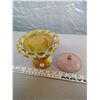 Image 3 : Beautiful Carnival Glass Candy dish