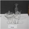 Image 1 : Glass platter set