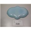 Image 3 : Vintage  blue fire king platter, blue Pyrex plates etc