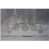 Image 4 : 5 Skinny Glass Vases