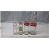 Image 3 : 4 Vintage Coke Bottles