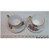 Image 2 : Purple Flower China Set