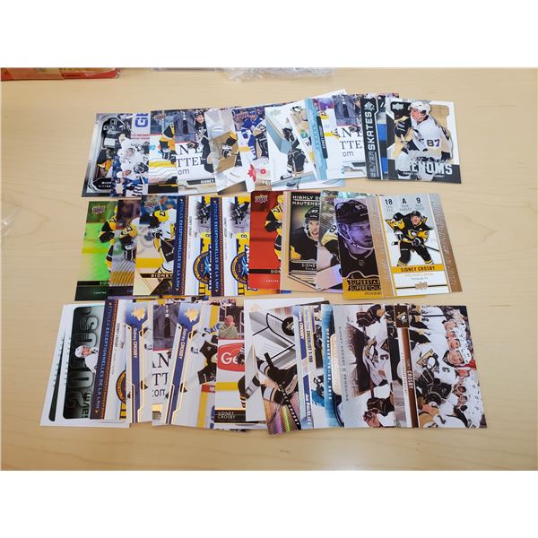 25 SIDNEY CROSBY HOCKEY CARDS