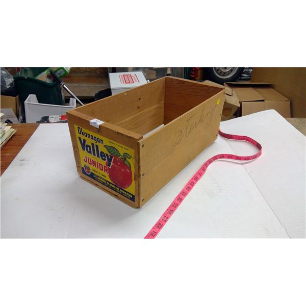 Okanagan Valley Junior Apple Box