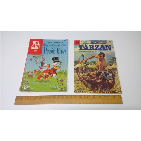 DELL and DELL Giant Comics - Disney and Tarzan