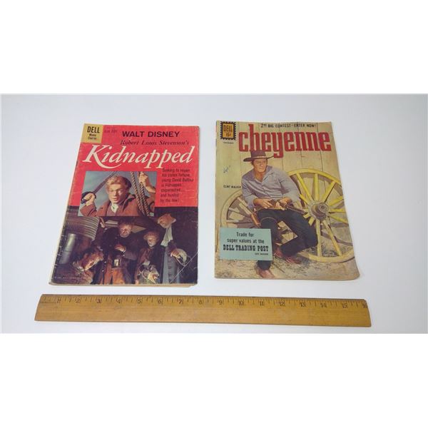 2 DELL Comics - Kidnapped and Cheyenne