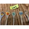 Image 2 : 608 LOT OF 5 CANADA/US COLLECTOR SPOONS