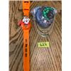 Image 1 : 622 LOT OF 2 COLLECTORS HULK NIGTHLIGHT AND TONY TIGER WRISTWATCH