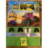 Image 2 : 629 HOT WHEELS MONSTER TRUCK MYSTERY DISPLAY BOX WITH ORIGINAL DISPLAY COLLECTOR ZOMBIE WREX TRUCK