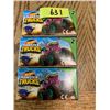 Image 2 : 631 3 SEALED HOT WHEELS MYSTERY MONSTER TRUCKS