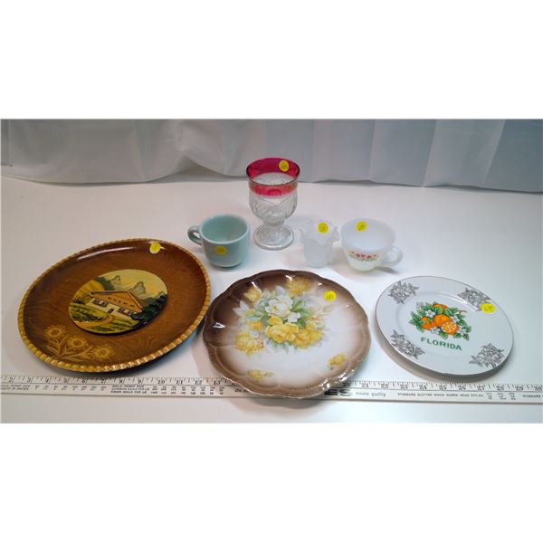 Misc. Vintage Plates/Mugs (7)