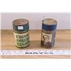 Image 3 : (2) Edison Amberol Music Cylinders w/ Tops, One w/ Christmas Stamps 1932
