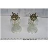 Image 6 : 2 Medium Clear Oil Lamps