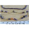 Image 4 : 2 Amethyst Necklace + Earrings