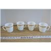 Image 3 : Butterfly Gold Pyrex + Corelle, 4 Hook Cups + 4 Coffee Cups