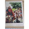 Image 9 : 8- 1950’s + 1960’s Biblical Lithographs by Famous Artists - 12x17inch
