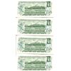 Image 2 : 4x 1973 Canadian $1 Bills