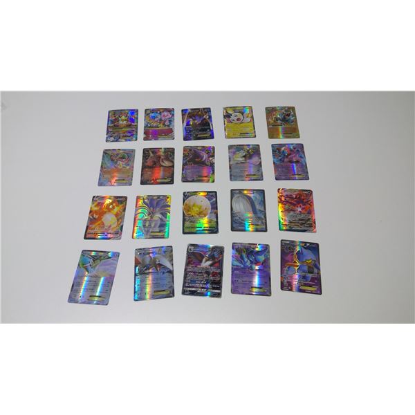 Lot of 20 Rare Holographic Pokemon Cards (BUYER BEWARE: THESE HAVE NOT BEEN VERIFIED)