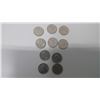 Image 4 : Lot of 10 Canadian Nickels (3x 1992, 3x 1990, 1x 1991, 1x 1993, 2x 1994)